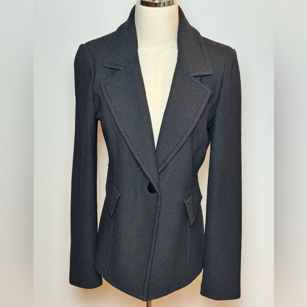 St. John Black Knit Blazer Size 6 – Nordstrom Exclusive